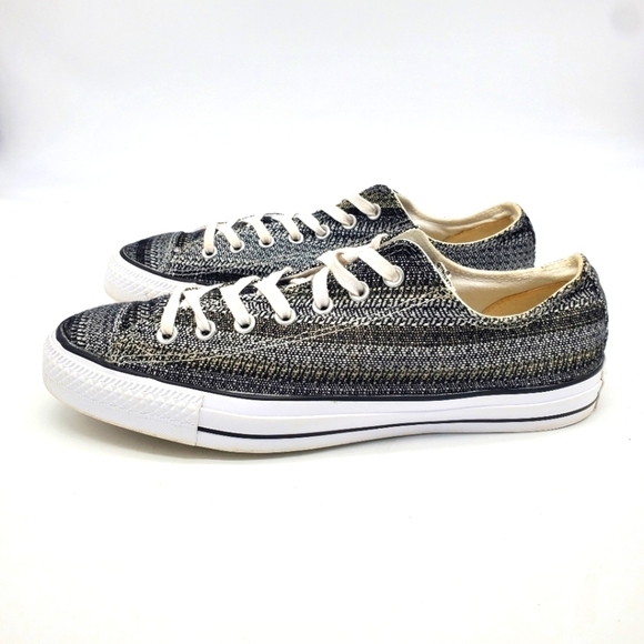 Converse Shoes Mens 11 Womens 13 All Star 149538C Sneakers Dobby Weave - Picture 1 of 14